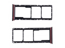 Держатель SIM для Infinix Hot 60 Pro (X6885) Черный