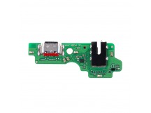 Шлейф для Tecno Spark 30 4G (KL6) плата на системный разъем/разъем гарнитуры/микрофон