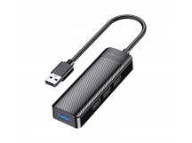 Хаб USB KAKUSIGA KSC-1409-K (3USB) черный