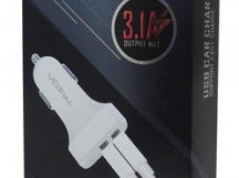 АЗУ TREQA CS-219, 2USB+кабель Type-C 1м, белый (мятая упаковка)