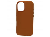 Чехол для iPhone 17 кожаный Magsafe, оранжевый