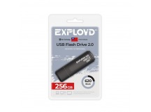 Флеш-накопитель USB 256GB Exployd 620 чёрный