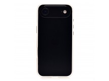 Чехол-бампер - металлический с силиконовыми бортами  для "Apple iPhone 17 Air" (cloud wh (243537)