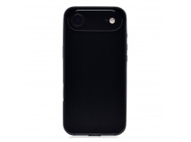 Чехол-бампер - металлический с силиконовыми бортами  для "Apple iPhone 17 Air" (mist blue) (243535)