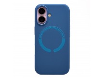 Чехол-накладка - SM040 SafeMag для "Apple iPhone 16" (navy blue) (243284)