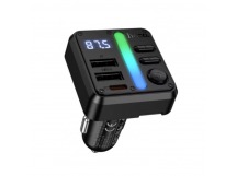 Автомобильный FM-трансмиттер HOCO E89 Bluetooth 45W 1A1C (черный)