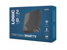 Приставка Perfeo SMART TV BOX "LOGIC 2/8", Allwinner H313, Android 10, 2Gb/8Gb, Пульт Bluetooth