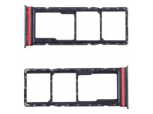 Держатель SIM для Infinix Smart 10 (X6725) Серебро