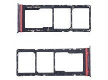 Держатель SIM для Infinix Hot 60i 4G (X6728) Серебро