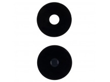 Стекло камеры для Tecno Spark 40C (KM4k) (комплект 2 шт.) Черный