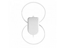 Антенна  комнатная ДМВ для DVB-T2 Волжанка TWIN USB, кабель 3м, 37дБ