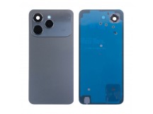 Задняя крышка для Tecno Spark 40 4G (KM5n) Черный - Премиум