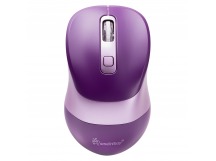 Мышь беспроводная Smartbuy Dual BT+USB с зарядкой Smartbuy X57 фиолетовая (SBM757DP) /40