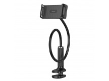 Держатель настольный Hoco HD10 Bamboo lazy stand(повр. уп.) (black) (244149)