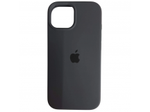 Чехол силиконовый Silicone Case ORG iPhone 15 графит (25)