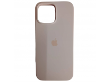 Чехол силиконовый Silicone Case ORG iPhone 16 Pro Max пудра (02)