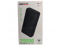 Внешний аккумулятор 20 000 mAh BOROFONE BJ88A (2USB/PD/LED инд.бат) черный