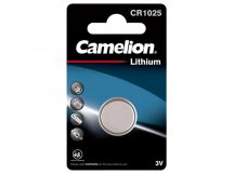 Батарейка Camelion CR1025 BL1 Lithium 3V (1/10/1800)
