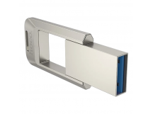 USB карта памяти HOCO UD16 128ГБ USB 3.0 (серый)