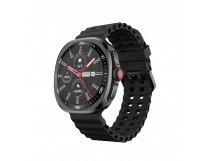Умные часы TECNO Watch Neo (1.43"/300mAh/IP68/функция звонка/Уведомления/Blue/два ремешка) черные