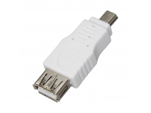 Переходник REXANT USB-A гнездо - Mini USB штекер