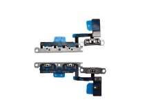 Шлейф iPhone 11 на кнопки громкости + толкатели металл (Оригинал)