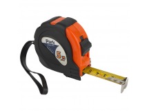 Рулетка Park с фиксатором, прорезиненный корпус, 5мx19мм (1/10/120)