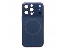 Чехол-накладка - SM091 AG-Glass SafeMag для "Apple iPhone 16 Pro" (dark blue) (244006)