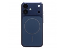Чехол-накладка - SM091 AG-Glass SafeMag для "Apple iPhone 16" (dark blue) (244008)