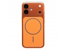 Чехол-накладка - SM091 AG-Glass SafeMag для "Apple iPhone 16" (orange) (244017)