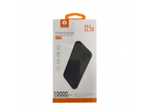 Внешний Аккумулятор (Power Bank) WUW Y137 10000 mAh (2USB 3.0QC/Type-C PD 22.5W) Черный