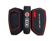 Чехол силиконовый, рефлёное покрытие к ПДУ Pandora DX 90, чёрный