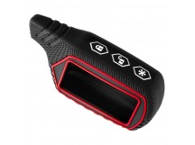 Чехол силиконовый, рефлёное покрытие к ПДУ SL B6, B9, B91, A61, A91, чёрный