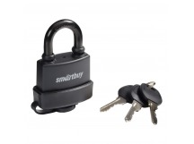 Замок навесной SMARTBUY35 мм х 40 мм, защита от дождя и грязи, диаметр дужки 6,6 мм, 3 ключа (SBT-PRO-LK-4540) (1/96)
