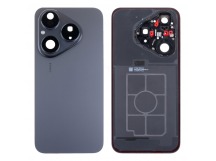 Задняя крышка для Huawei Pura 80 Ultra (LMU-LX9) Черный - Премиум