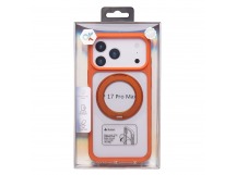 Чехол-накладка - SM044 для "Apple iPhone 17 Pro Max" с подставкой (orange) (243971)