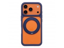 Чехол-накладка - SM044 для "Apple iPhone 17 Pro" с подставкой (dark blue) (243972)