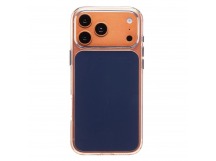 Чехол-накладка SM046 SafeMag для "Apple iPhone 17 Pro Max" (dark blue/transparent) (243966)
