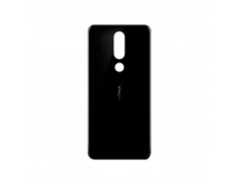 Задняя крышка для Nokia 3.1 Plus (2-sim) (черный)