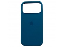 Чехол iPhone 17 Pro Max Silicone Case (c Лого) №49 Небесно-Голубой
