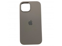 Чехол iPhone 15 Silicone Case (c Лого) №23 Галька