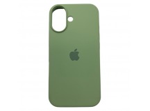Чехол iPhone 17 Silicone Case (c Лого) №01 Мятно-Зеленый