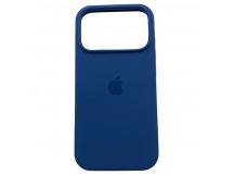 Чехол iPhone 17 Pro Silicone Case (c Лого) №20 Морская Синева