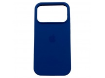 Чехол iPhone 17 Pro Silicone Case (c Лого) №38 Звездно Синий