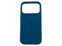 Чехол iPhone 17 Pro Silicone Case (c Лого) №49 Небесно-Голубой