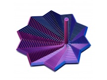 Антистресс игрушки - 3D Пирамида 15см (light violet) (243945)