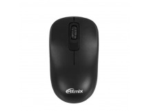 Беспроводная мышь RITMIX RMW-209, черная, 2,4Ггц, кнопки 2+1, разрешение DPI 1200 (1/100)