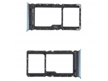 Держатель SIM для Xiaomi Poco M7 4G/Redmi 15 4G (25062PC34G/25062RN2DY) Голубой