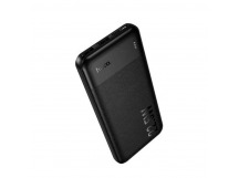 Внешний аккумулятор 10 000 mAh HOCO J159 (2USB QC3.0/PD 18W/Micro/LED инд.бат) черный