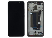 Дисплей для Xiaomi Poco X7 Pro + тачскрин + рамка (черный), Full ORIG